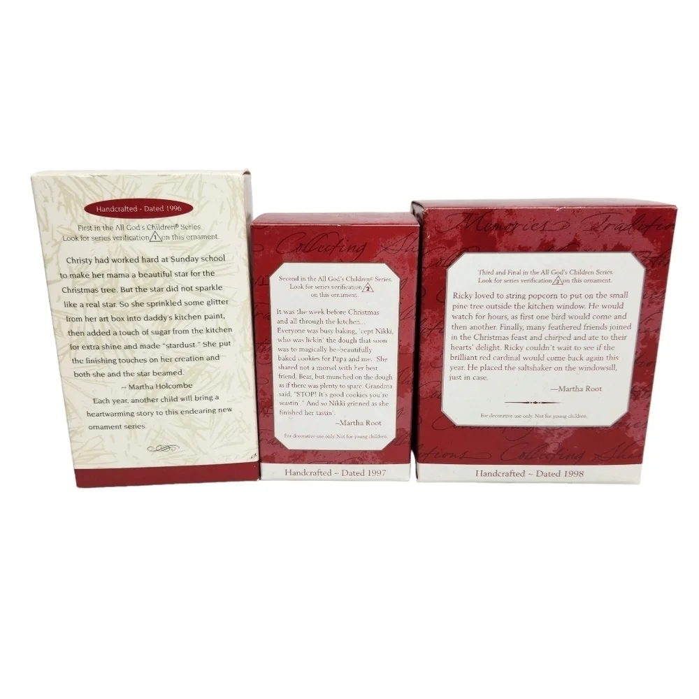 Hallmark keepsake ornaments